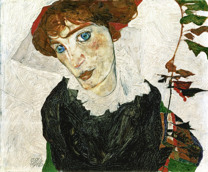 Art Censorship: Egon Schiele, Portrait of Wally, 1912, Leopold Museum, Vienna, Austria.
