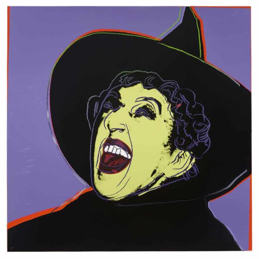 Witch hunts: Andy Warhol, Witch, 1981. WikiArt.
