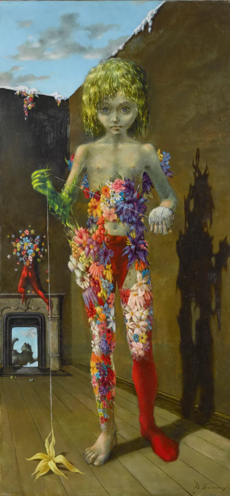 Dorothea Tanning: Dorothea Tanning, The Magic Flower Game, 1941. Tate Modern, London, UK.
