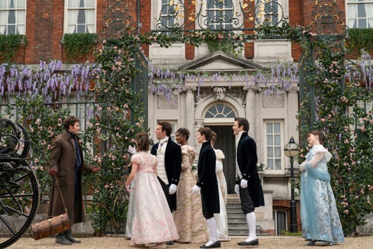 Bridgerton locations: Bridgerton locations: John James, Ranger’s House, 1723, London, UK. Netflix.
