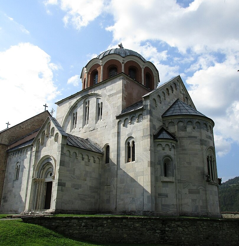 UNESCO Balkans: Studenica Monastery, Serbia. Photograph by Miljan Simonovic via Wikimedia Commons (CC BY-SA 4.0).
