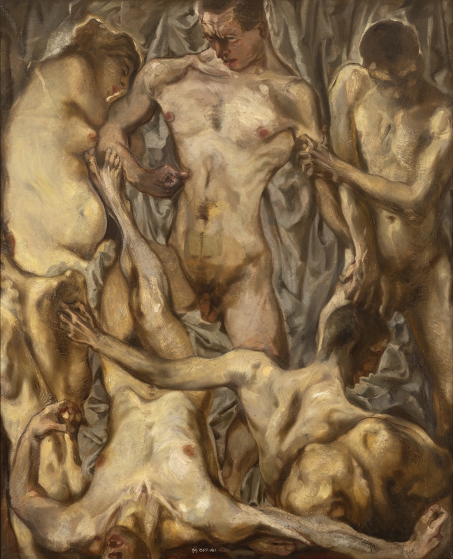 Art Censorship: Max Oppenheimer, The Scourging, 1913, private collection. Leopold Museum.
