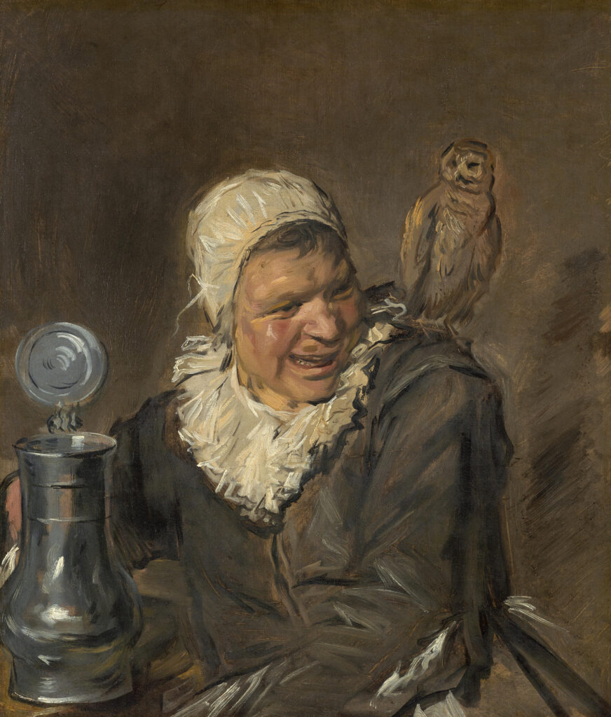 malle babbe: Frans Hals, Malle Babbe, 1640-1646, Gemäldegalerie, Staatliche Museen zu Berlin, Berlin, Germany.
