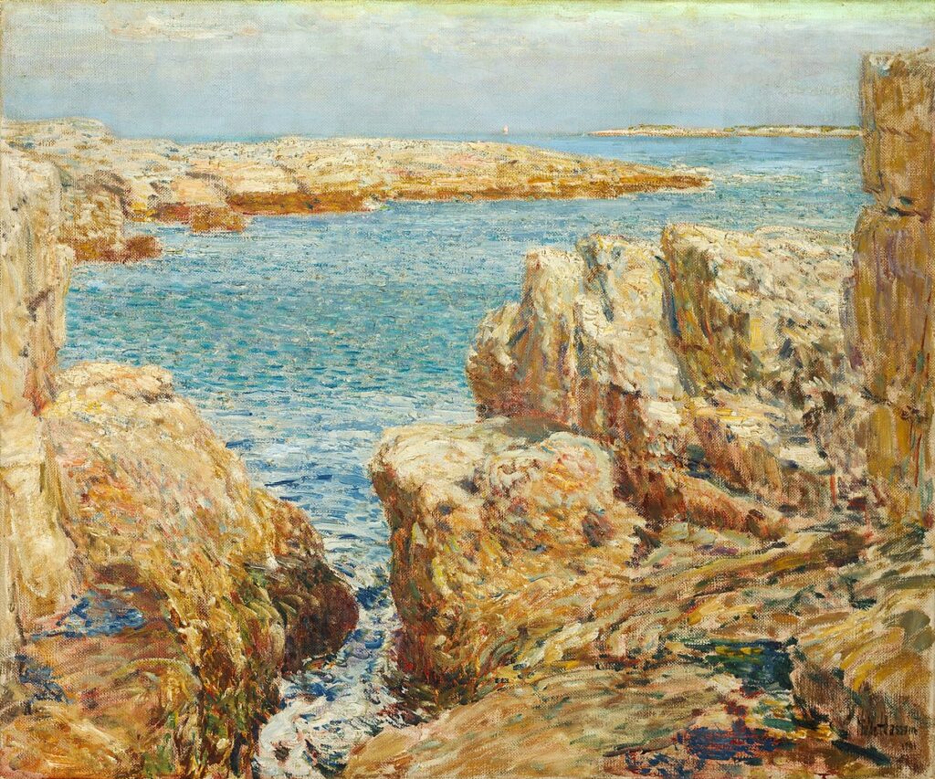 Childe Hassam: Childe Hassam, Coast Scene, Isles of Shoals, 1901, Metropolitan Museum of Art, New York City, NY, USA.
