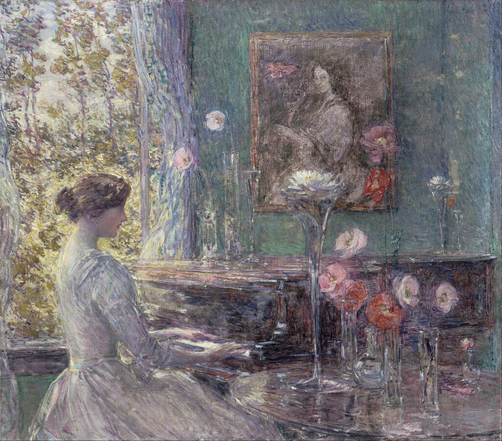 Childe Hassam: Childe Hassam, Improvisation, 1899, Smithsonian American Art Museum, Washington, DC, USA.
