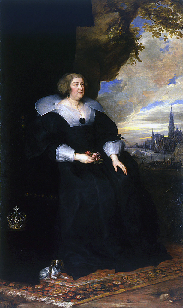 Anthony van Dyck: Anthony van Dyck, Portrait of Marie de Medici, 1631, Musée des Beaux-Arts de Bordeaux, Bordeaux, France.
