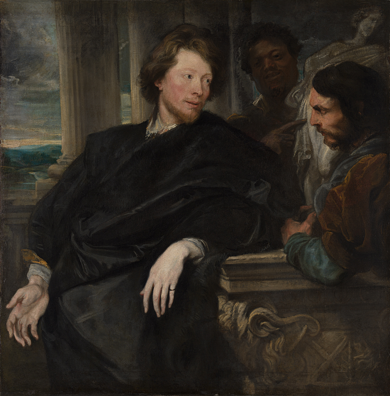 Anthony van Dyck: Anthony van Dyck, Portrait of George Gage with Two Attendants, 1622-1623, The National Gallery, London, UK.
