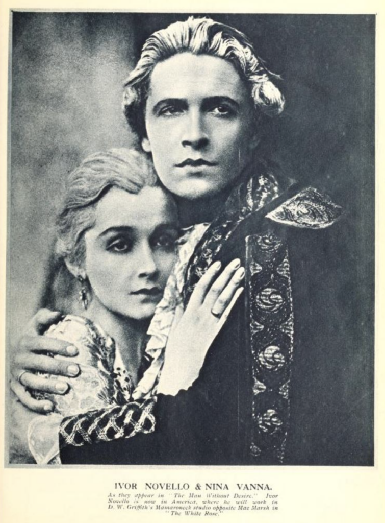 The Execution of Lady Jane Grey: Nina Vanna as Lady Jane Grey in Lady Jane Grey; Or, The Court of Intrigue, directed by Edwin Greenwood, 1923. Regent Film Company.
