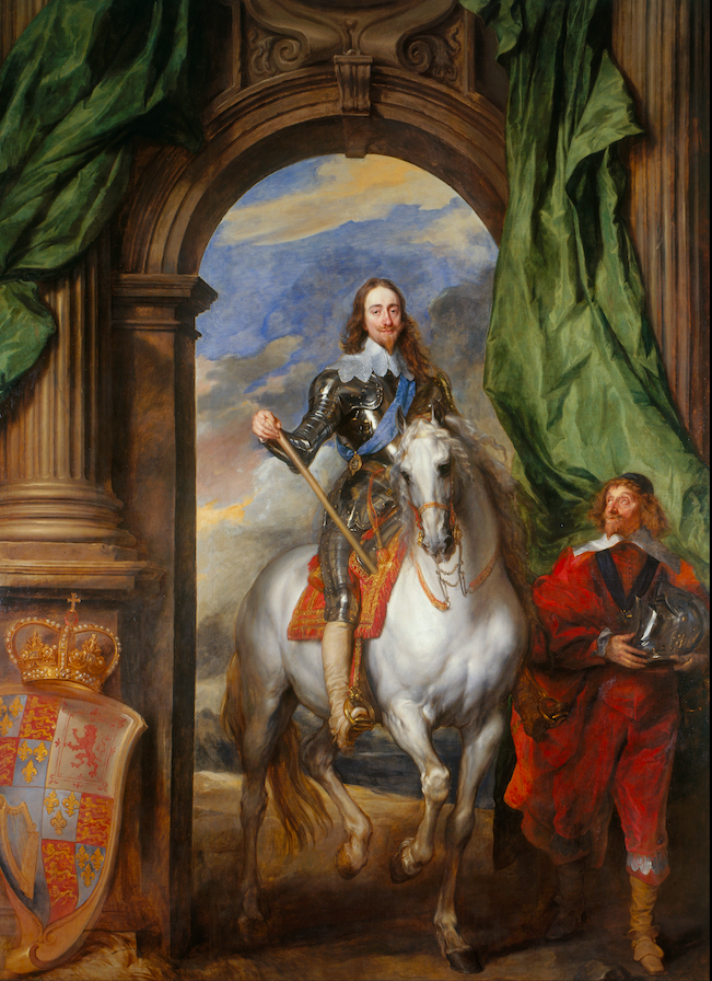 Anthony van Dyck: Anthony van Dyck, Charles I of England, 1633, Royal Collection, Queen’s Gallery, Windsor Castle, Windsor, UK.
