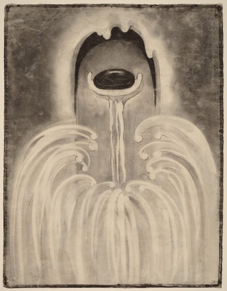 Georgia O'Keeffe and Alfred Stieglitz: Georgia O’Keeffe, Special Drawing No. 2, 1915. National Gallery of Art.
