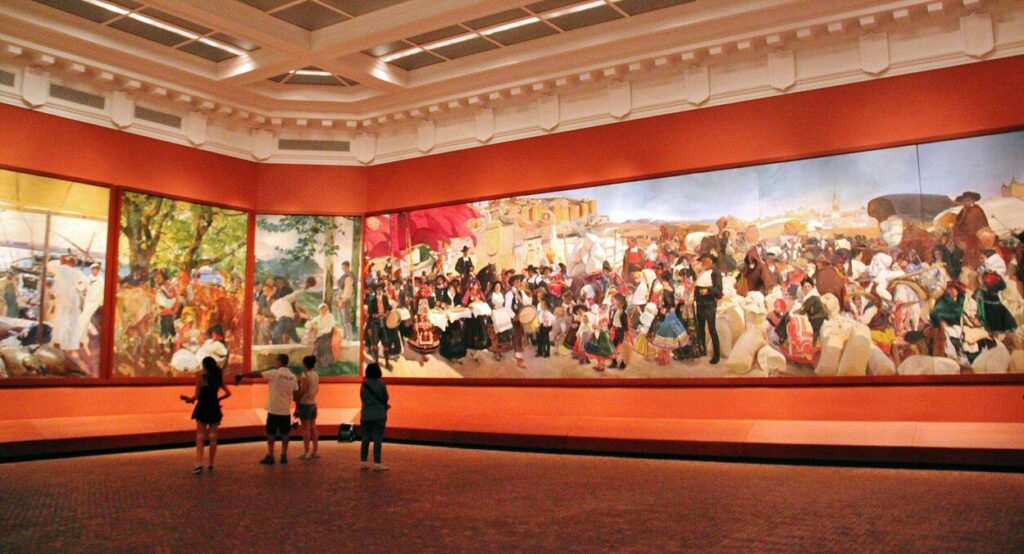 Vision of Spain: Joaquín Sorolla, Vision of Spain, 1911–1919, Hispanic Society of America, New York City, NY, USA. Guías Viajar.
