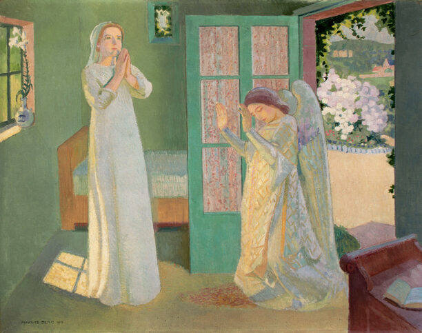 maurice denis: Maurice Denis, Annunciation, 1913, Musée d’Orsay, Paris, France.
