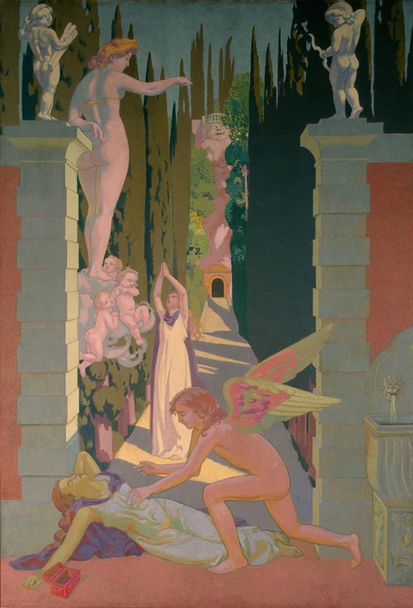 maurice denis: Maurice Denis, Panel 4. The Vengeance of Venus, 1908, State Hermitage Museum, Saint Petersburg, Russia.
