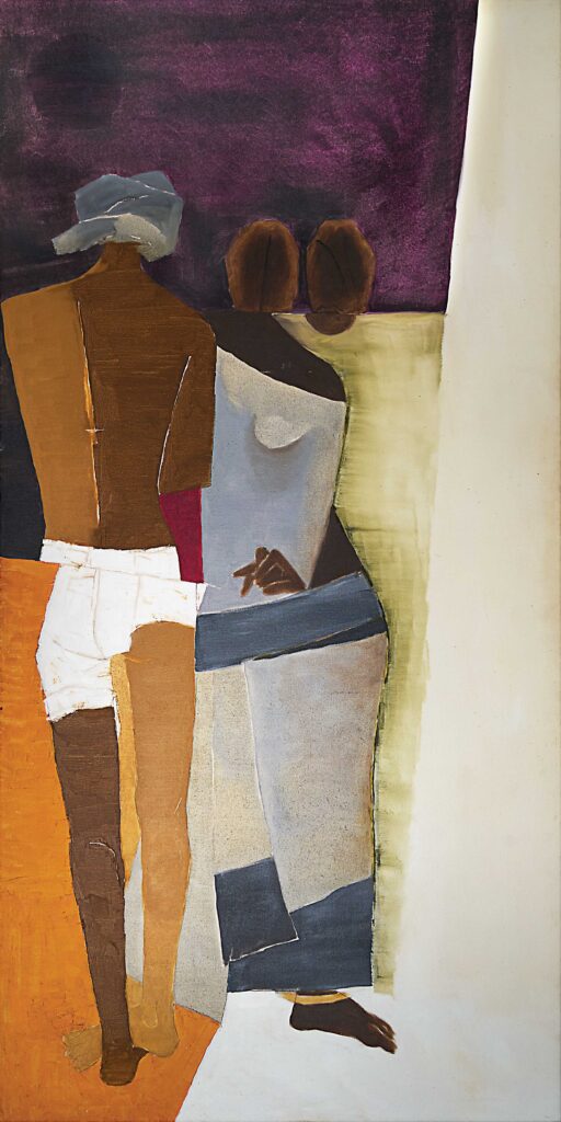 MF Husain: M. F. Husain, Untitled, ca 1960. AstaGuru.
