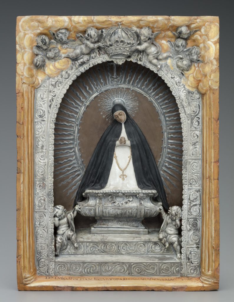 Luisa Roldán: Luisa Roldán, Our Lady of Solitude, 1705, Detroit Institute of Arts, Detroit, MI, USA. Art Herstory.
