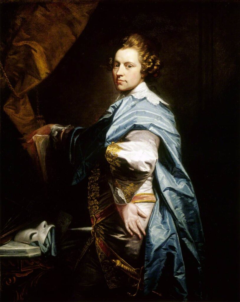 Anthony van Dyck facts: Richard Cosway, Self-portrait in Masquerade Costume, 1770, Attingham Park, Shrewsbury, UK. National Trust.
