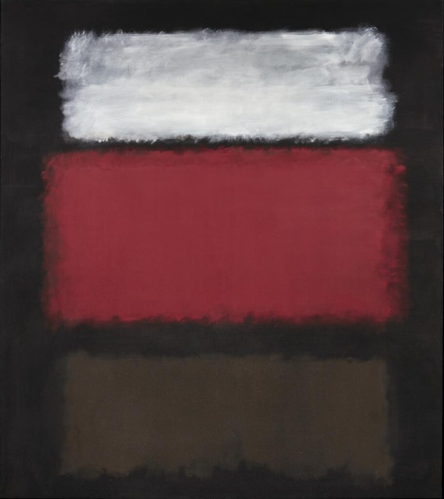 mark rothko untitled: Mark Rothko, No. 1, White and Red, 1962, Art Gallery of Ontario, Toronto, Canada.
