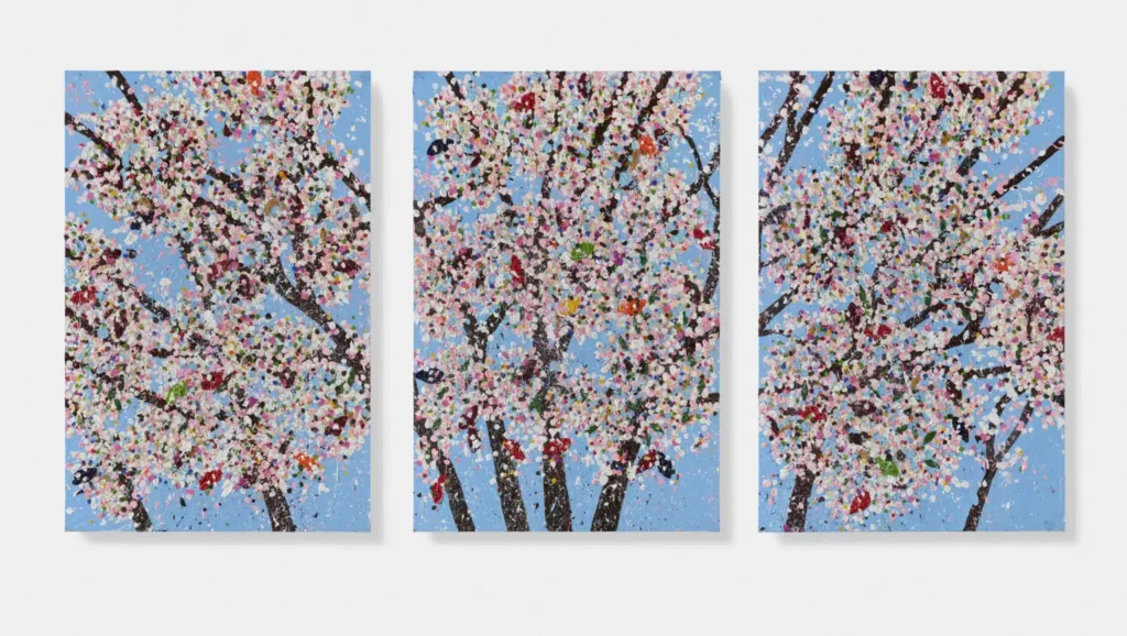 Damien Hirst: Damien Hirst, Spring Blossoms Blooming. MUCA.
