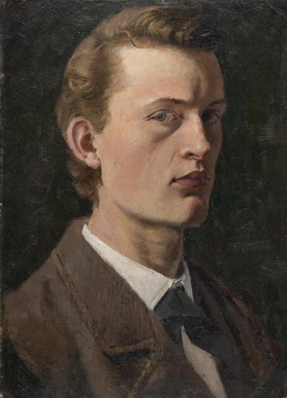 Edvard Munch Vampire: Edvard Munch, Self-Portrait, 1881–1882, oil on paper, Munch Museum, Oslo, Norway.
