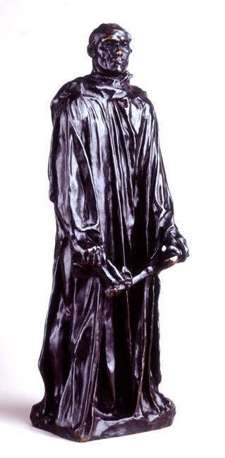 burghers of calais: Auguste Rodin, Jean d’Aire, c. 1884–1895, Museo Soumaya, Mexico City, Mexico.
