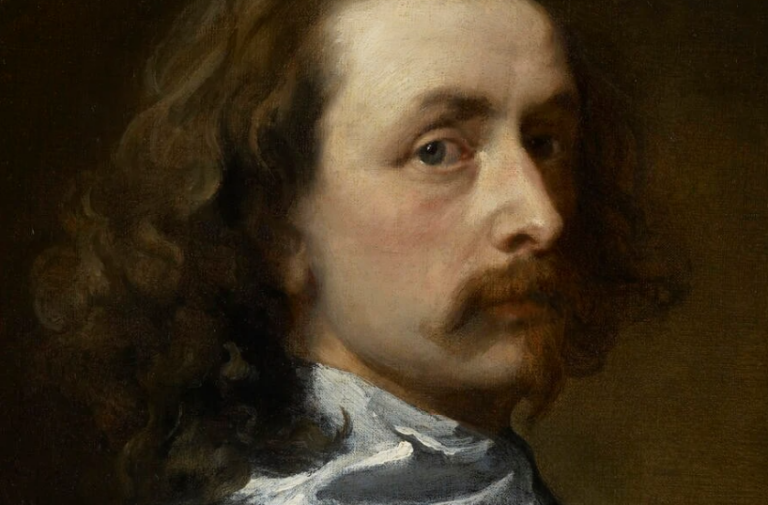 Anthony van Dyck facts: Anthony van Dyck, Self-portrait, ca. 1640. National Portrait Gallery, London, UK.
