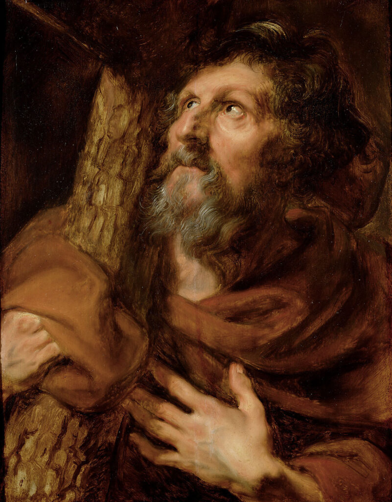 Anthony van Dyck facts: Anthony van Dyck, The Apostle Philip, 1619–1621, Kunsthistorisches Museum, Vienna, Austria.
