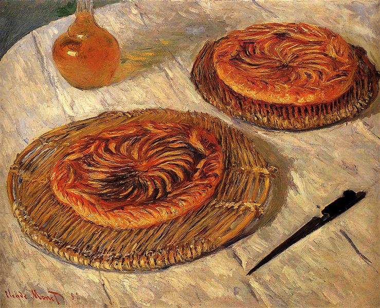 Claude Monet still life: Claude Monet, The Galettes, 1882, private collection.
