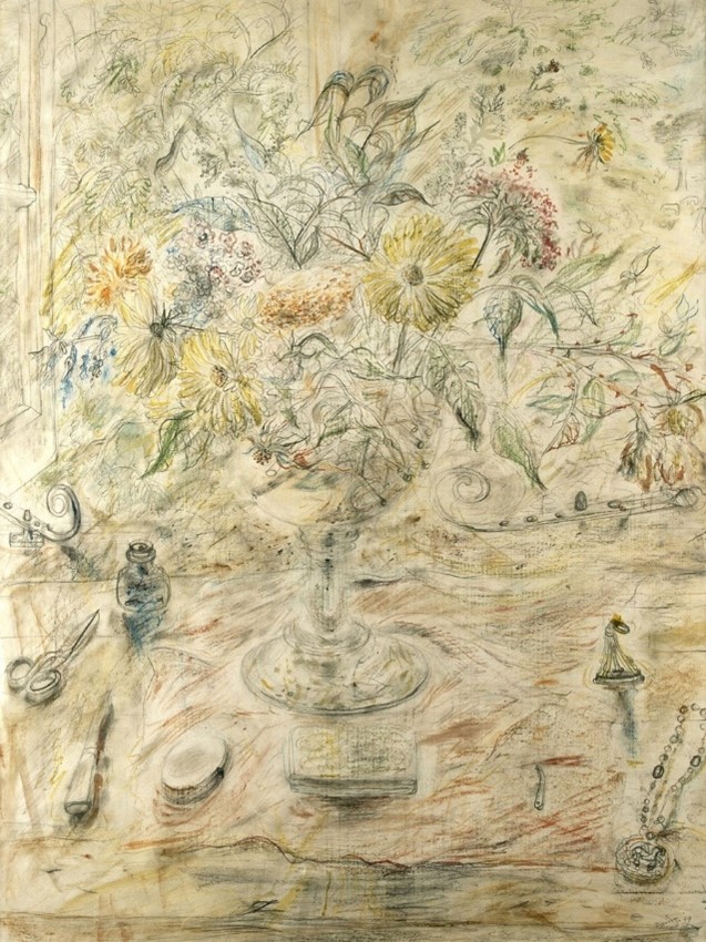 David Jones: David Jones, Chalice with Flowers, 1949.
