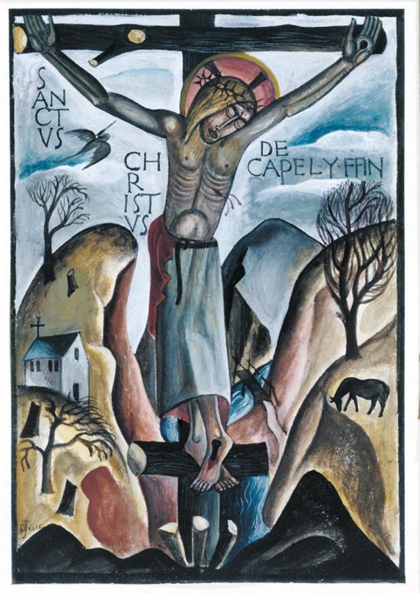 David Jones: David Jones, Sanctus Christus de Capel-y-ffin, 1925. © Tate, London 2024.
