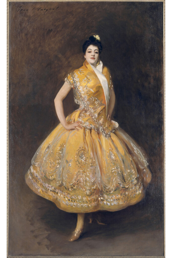 Artworks to improve mood: Artworks to Improve Your Mood: John Singer Sargent, La Carmencita, 1890, Musée d’Orsay, Paris, France.
