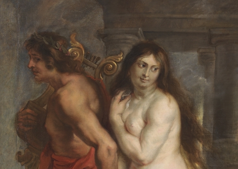 Orpheus paintings: Peter Paul Rubens and workshop, Orpheus and Eurydice, 1636–1638, Museo del Prado, Madrid, Spain.
