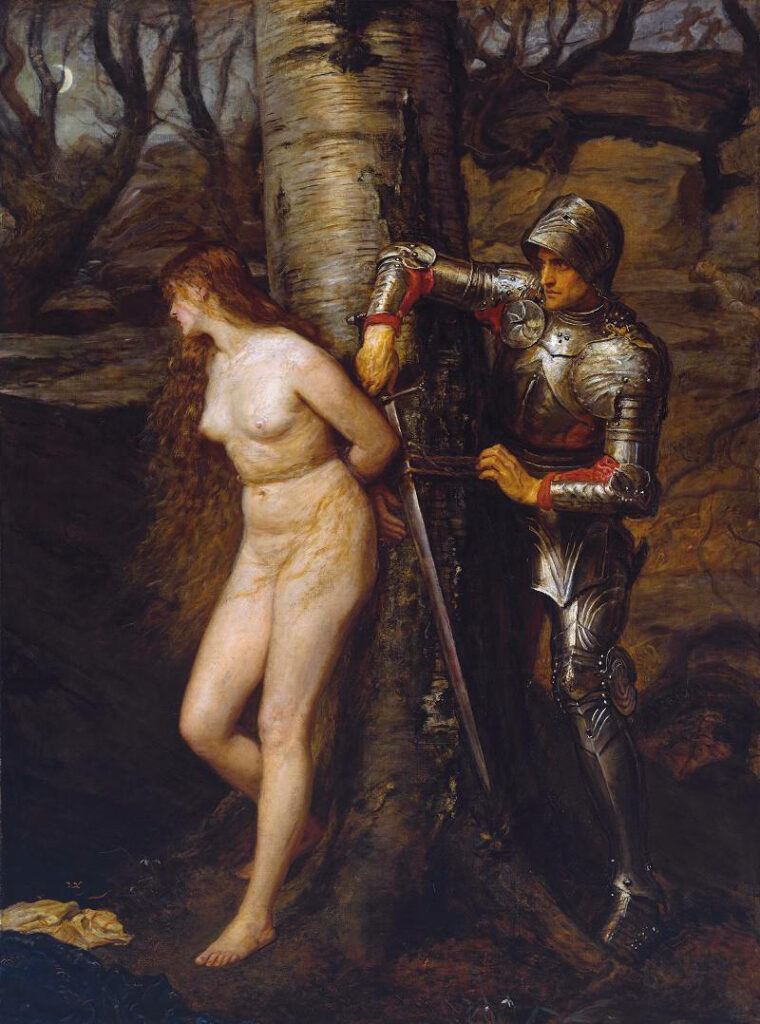 all the rage review: John Everett Millais, The Knight Errant, 1870, Tate Britain, London, UK.
