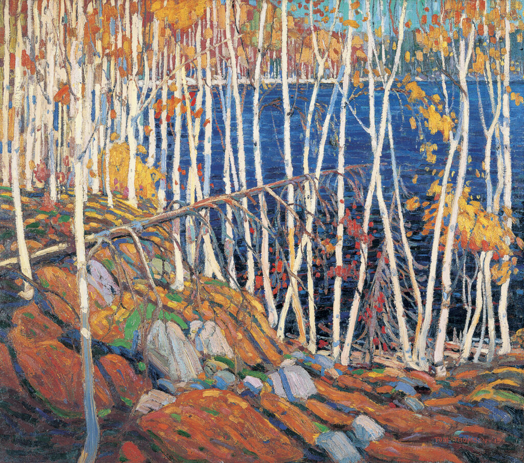 Tom Thomson: Tom Thomson, In the Northland, 1915–1916, Montreal Museum of Fine Arts, Montreal, Canada.
