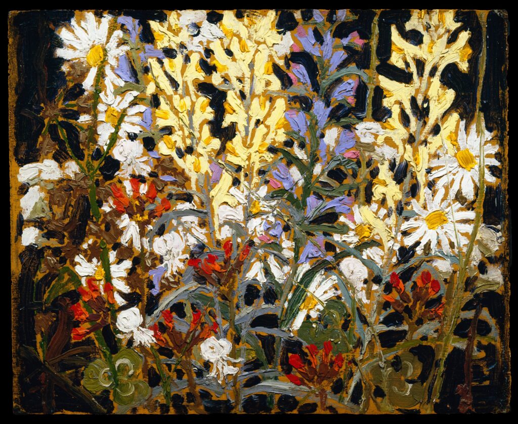 Tom Thomson: Tom Thomson, Wildflowers, 1915, McMichael Canadian Art Collection, Kleinburg, Canada.
