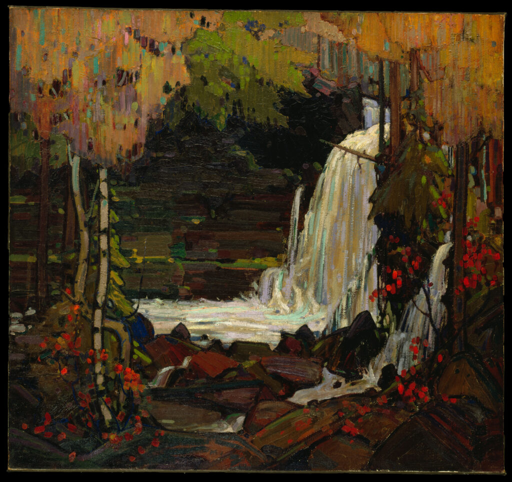 Tom Thomson: Tom Thomson, Woodland Waterfall, 1916, McMichael Canadian Art Collection, Kleinburg, Canada.
