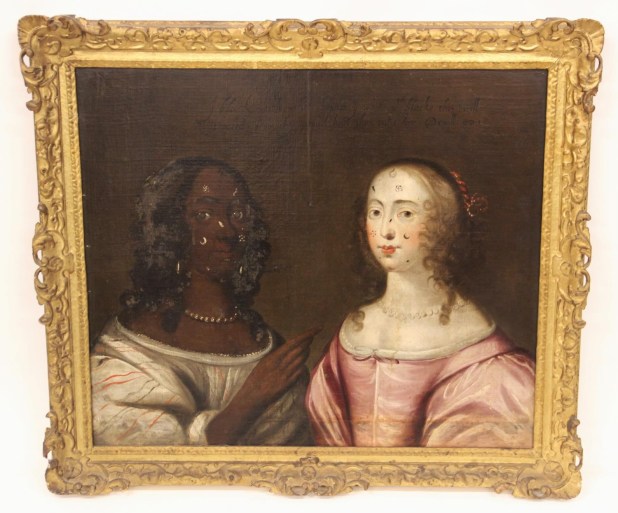 Allegorical Painting of Two Ladies: English School, Allegorical Painting of Two Ladies, c. 1650, Compton Verney Art Gallery, Warwickshire, UK.
