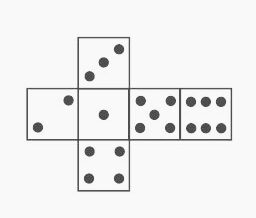 The Fight Between Carnival and Lent: Structure of a dice.
