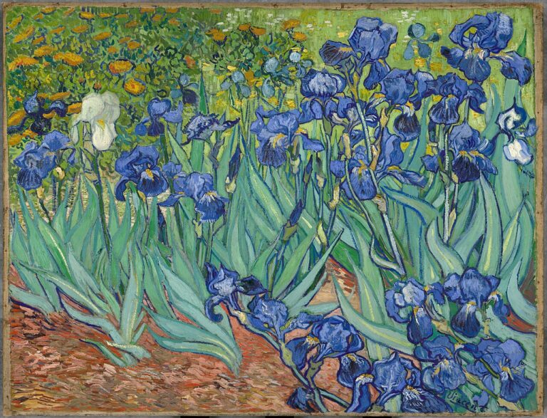 DailyArt Shop: Vincent van Gogh, Irises, 1889, J. Paul Getty Museum, Los Angeles, CA, USA.
 
