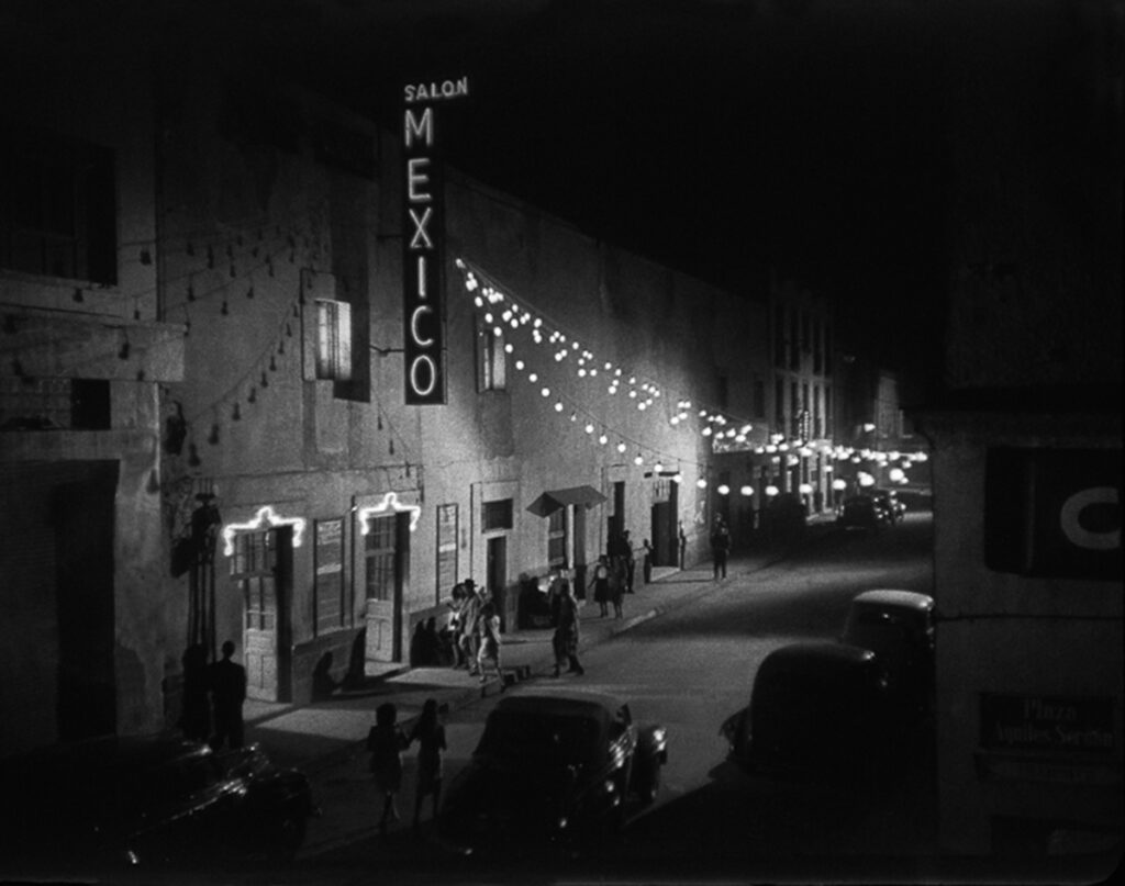 Gabriel Figueroa: Movie still from Salón México, directed by Emilio Fernández, cinematography by Gabriel Figueroa, 1949. Artist’s website.
