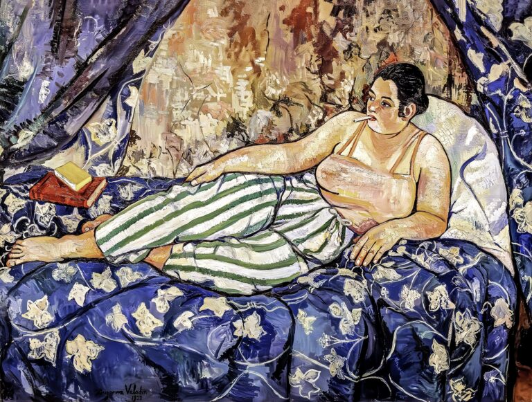 best exhibitions 2025: Suzanne Valadon, The Blue Room, 1923. Musée National d’Art Moderne, Paris, France.
