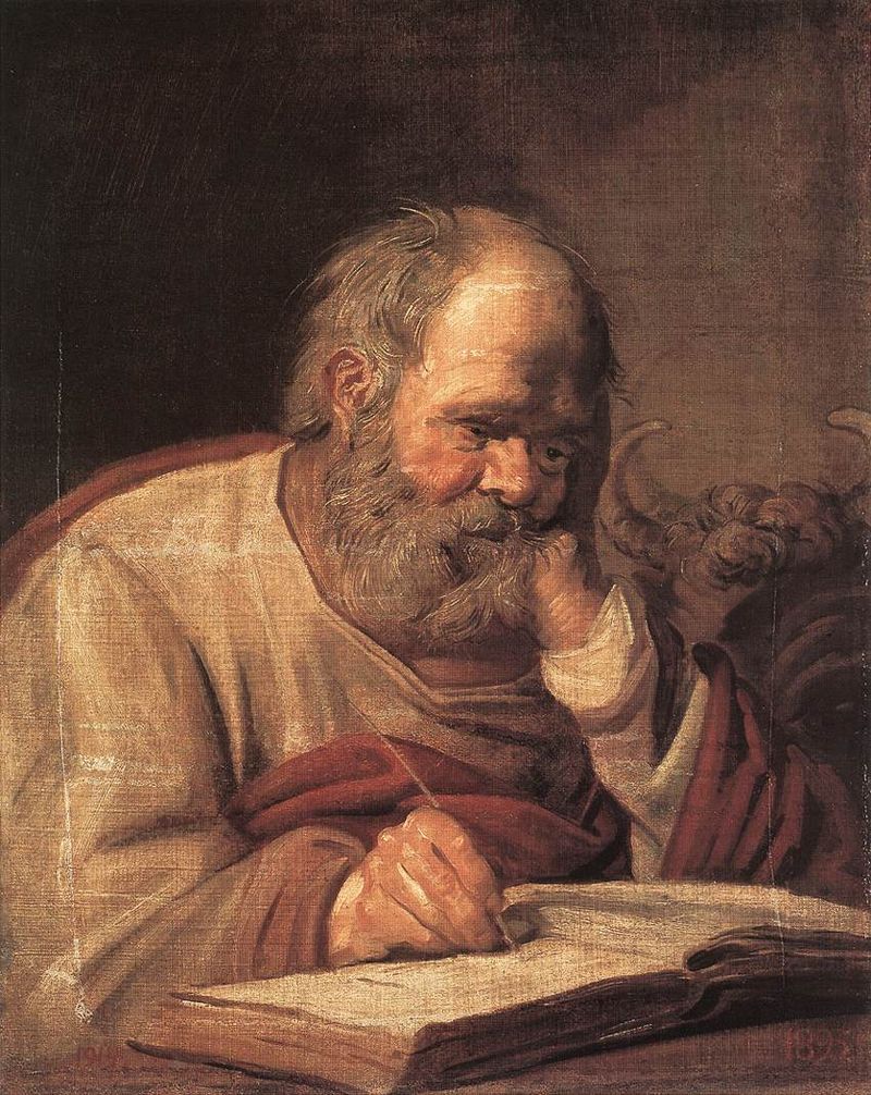 best exhibitions 2025: Frans Hals, St Luke the Evangelist, c. 1625, Odesa Museum of Western and Eastern Art, Odesa, Ukraine.
