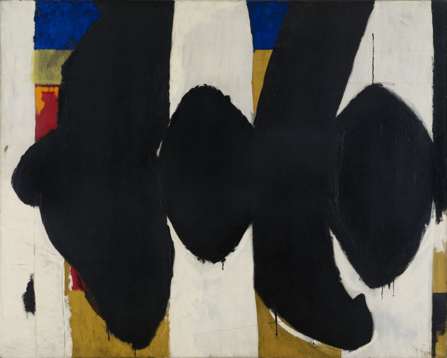 The Irascibles: Robert Motherwell, Elegy to the Spanish Republic XXXIV, 1953-1954, Buffalo AKG Art Museum, Buffalo, USA.
