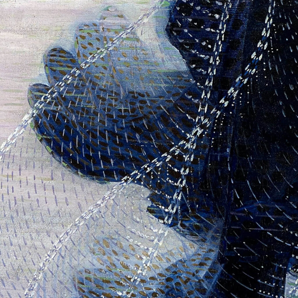 Giacomo Balla: Giacomo Balla, Dynamism of a Dog on a Leash, 1912, Buffalo AKG Art Museum, Buffalo, NY, USA. Detail.
