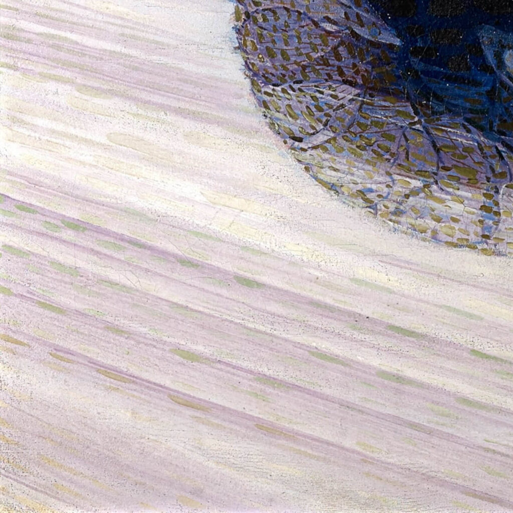 Giacomo Balla: Giacomo Balla, Dynamism of a Dog on a Leash, 1912, Buffalo AKG Art Museum, Buffalo, NY, USA. Detail.
