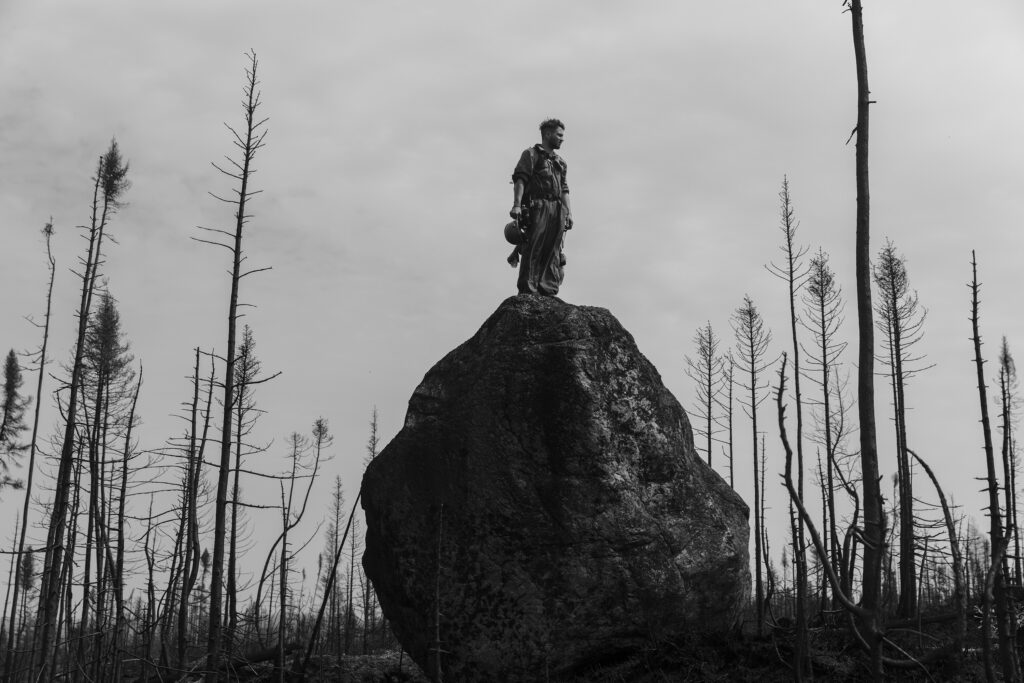 World Press Photo: Charles-Frédérick Ouellet, A Day in the Life of a Quebec Fire Crew, for The Globe and Mail, CALQ. 2024 Photo Contest, North and Central America, Singles. World Press Photo.
