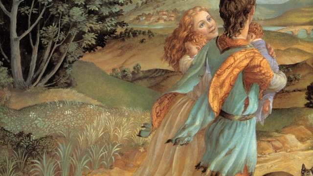 fairytales in art: Paul O. Zelinsky, Rapunzel, 1997. Weebly.
