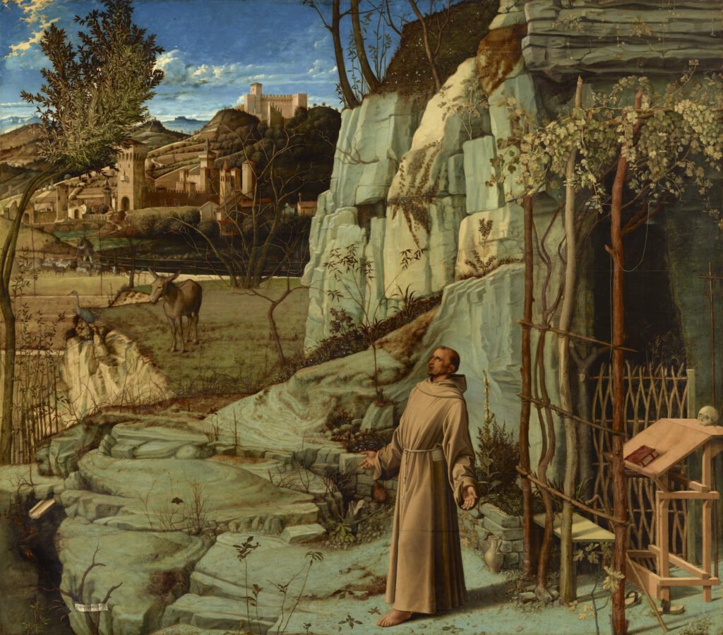 Frick reopening: Giovanni Bellini, St. Francis in the Desert, ca. 1475–1480, Frick Collection, New York City, NY, USA. Photo by Michael Bodycomb.
