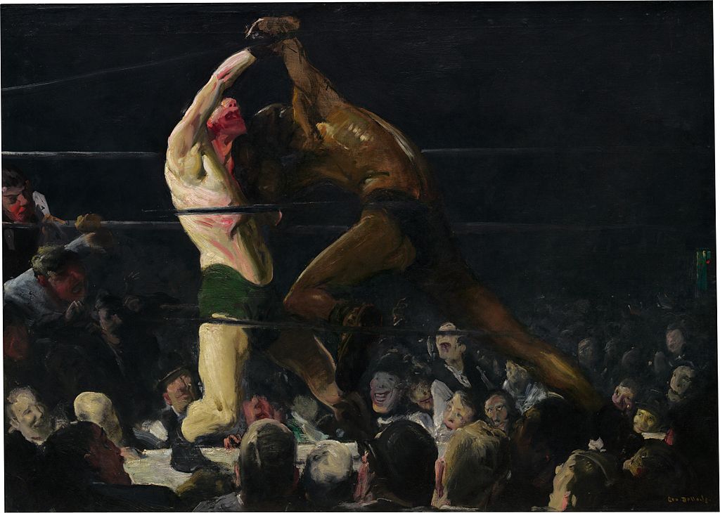 George Bellows: George Bellows, Both Members of This Club, 1909, National Gallery of Art, Washington, DC, USA.
