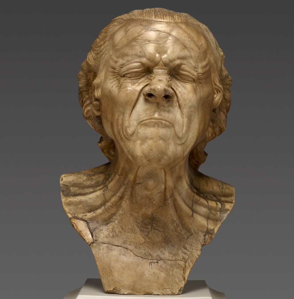 Joseph Ducreux: Franz Xaver Messerschmidt, The Vexed Man, 1771–1783, Getty Centre, Los Angeles, CA, USA
