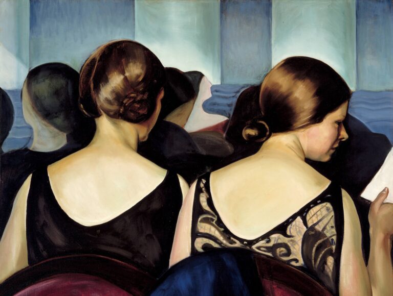 prudence heward: Prudence Heward, At the Theatre, 1928, Montreal Museum of Fine Arts, Montreal, Canada. Art Canada Institute. Detail.
